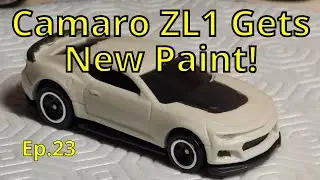 🎨 My First 1:64 Diecast Repaint! Lessons Learned on This Camaro ZL1 Custom! 🚗🔥 | Ep.23