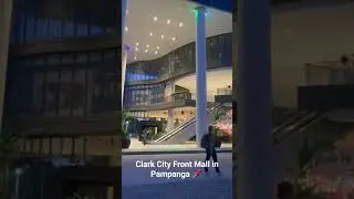 The Clark City front mall in Pampanga, Philippines