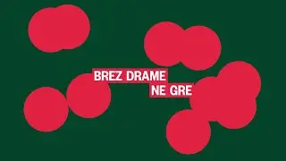 BREZ DRAME NE GRE. Želimo vam vesele praznike in srečno 2026!
