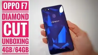 Oppo F7 Unboxing Diamond Cut Edition Unboxing 4gb/64gb