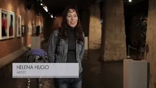Helena Hugo discuss her artworks as part of the group exhibition, Performing Wo/Man