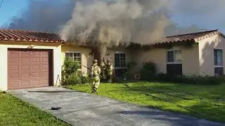 Miami-Dade Fire Rescue records North Miami house fire