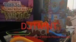 DJTMNT: Tales Of The TMNT:Vehicle Mini Playsets Review! 