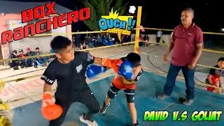 David V.S Goliat la historia se repite en el Box Ranchero de Rio Ramal Tepuxtepec Mixe Oaxaca💥🥊💯