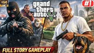 GTA 5 Full Story Gameplay &ndash; Episode 1: Prologue + Franklin intro (No Commentary)