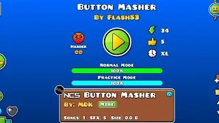 Button masher by Flash53 | Geometry dash 2.2 [ Official NCS ]