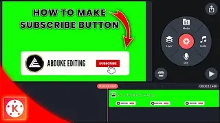 How to Make Subscribe Button Animation Green Screen In Mobile | Subscribe Button Green Screen