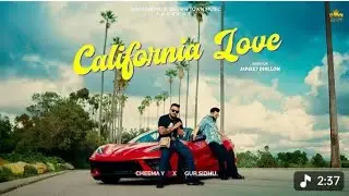 California love Cheema y | gur Sidhu |  Punjabi music 