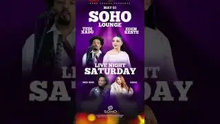 Eden Kesete Live Music Saturday 03/05/2025 come and join us for unforgettable night