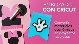 Papeleria Creativa con Cricut Repujado o Embozado #cricut