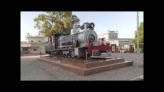 Full View of Multan Railway Station outside and inner view, old railway station in the region