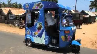 Trincomalee ice cream van/seller