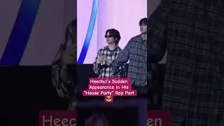 Heechul&rsquo;s Sudden Appearance in His &ldquo;House Party&rdquo; Rap Part