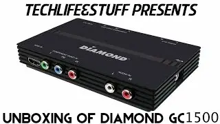 Unboxing the Diamond GC1500 HD