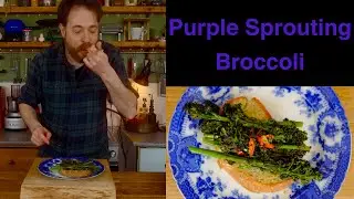 Purple Sprouting Broccoli with Garlic & Chilli
