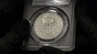 Lot 287 Germany - Empire Wurttemberg 5 Mark 1905 F Pattern PCGS SP63