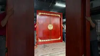 Cutting Solid Wood Doors | Ink Line Positioning Technique in Carpentry #woodworking #ubdiy #viral