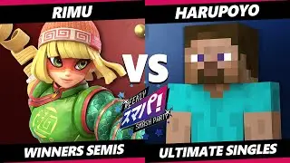 Sumapa 218 TOP 8 - Rimu (Min Min) Vs. Harupoyo (Steve) Smash Ultimate - SSBU