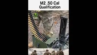 M2.50 CAL QUALIFICATION #shorts #m2 #usmilitary #usarmy #marine