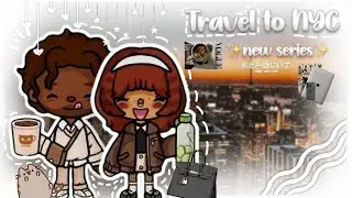 Traveling to ✨NEW YORK✨| Mimi series🏙️|🤗✨| #toca #tocabocaaesthetic #toca