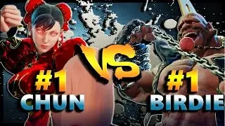 SFV - Rank 2 456HT ( Birdie ) Vs YamadaTaro ( #1 Chun Li ) *Best of 3*X3 - SF5