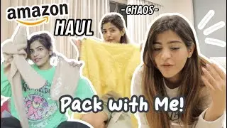 PACK WITH ME FOR PARIS & SWITZERLAND + AMAZON HAUL: TRAVEL EDITION!