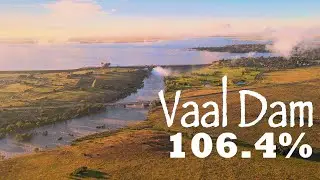 Vaal Dam - 106.4% - DJI Mavic Air 2