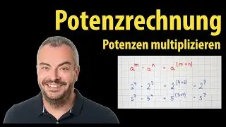 Potenzen multiplizieren mit gleicher Basis oder gleichem Exponenten |&nbsp;Lehrerschmidt