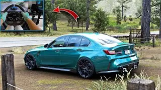 BMW M3 Competition | 731 Hp | Forza Horizon 5 | Moza R3 Steering Wheel
