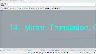14 Mirror Translate and Glide Reflection