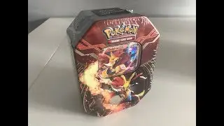 Pokemon TCG - Delphox EX Tin Opening
