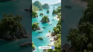 Mergui Archipelago, Myanmar | Somewhere in the world #ai #aiart