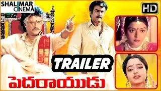 Pedarayudu Telugu Movie Trailer || Telugu Classic Movie || Mohan Babu, Rajinikanth, Soundarya