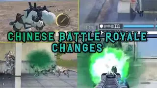 CHANHES IN CHINESE BATE ROYALE CHANGES NEW SELF REVIVE CLLWN CLASS NOW HAS DOGS SEASON CALL OF DUTY