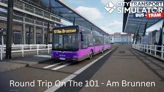 A Bendy Trip | 101 Hauptfriedhof - Am Brunnen | Man Lioncity A23 | City Transport Simulator 