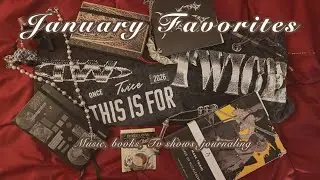 January favorites!🦇❄️ | Music, Books, Tv shows, Journaling