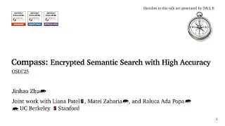 OSDI '25 - Compass: Encrypted Semantic Search with High Accuracy