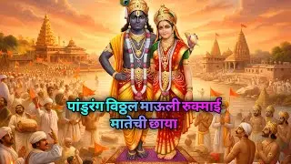 विठ्ठल माऊली रुक्माई मातेची छाया | Marathi Bhakti Song | Abhi Notes Studio🌼