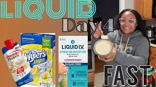 7-Day Liquid Fast| Day 4: Chick-fil-a KETO Copy Cat frozen lemonade|24- hours|Down 3.2lbs in 1 day|