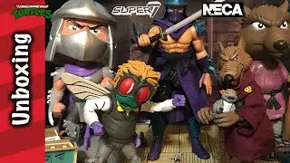 Shredder, Splinter and Baxter from Super7! NECA! And Funko?
