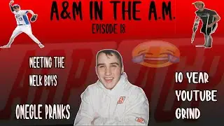 AlexGoPow TALKS ABOUT HIS YOUTUBE JOURNEY AND MUCH MORE!! | A&M IN THE A.M. EP. 18