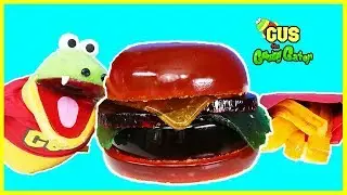 DIY GIANT GUMMY McDONALDS BURGER AND FRIES