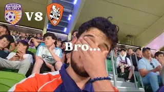 ARE YOU F***ING SERIOUS?! Perth Glory vs Brisbane Roar | A-League Matchday Vlog
