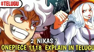 BONNEY IS A NEW SUN GOD NIKA!🤯One Piece Chapter 1118 in Telugu
