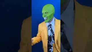 Jim Carrey&rsquo;s &ldquo;The mask&rdquo;silicone cosplay.