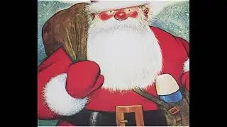 冬に読む絵本（さむがりやのサンタ　レイモンド・ブリックズ）サンタさんの1日を細かいコマ割りで描いてるよ。　＃えほんアカデミア　＃えほん　＃絵本　＃クリスマス