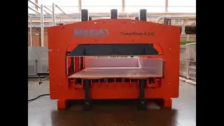 Making CLT on Minda Hydraulic Press