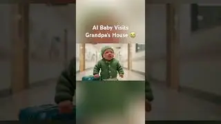 AI Baby Visits Grandpa&rsquo;s House 😭 #ai #veo #veo3 #viral #trending #googleveo3 #google #shorts