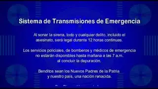 Anuncio de la Purga Espa&ntilde;ol
