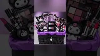 Gift box makeup pallet kuromi sanrio special edition #kuromi #mymelody #cinnamoroll #sanrio #makeup